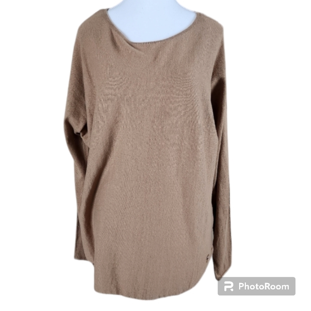 Michael Kors High low sweater size M brown!